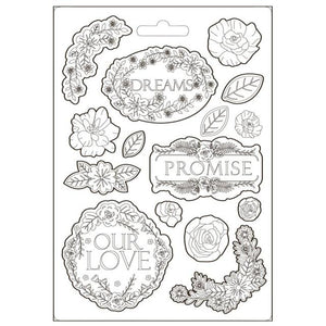 K3PTA5621 Soft Mold A5 Romantic Garden of Promises Dreams