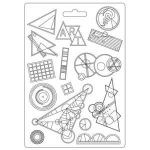 K3PTA5630 Soft Mold A5 Bauhaus Kandinsky Rhythm