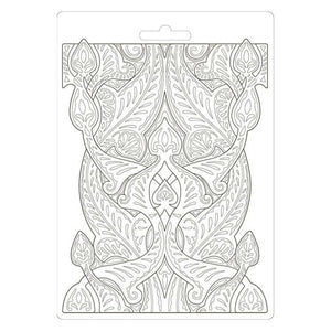 K3PTA583 Soft Mold A5 Romantic Horses Saddle Pattern