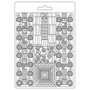 K3PTA599 Soft Mold A5 Klimt Patterns