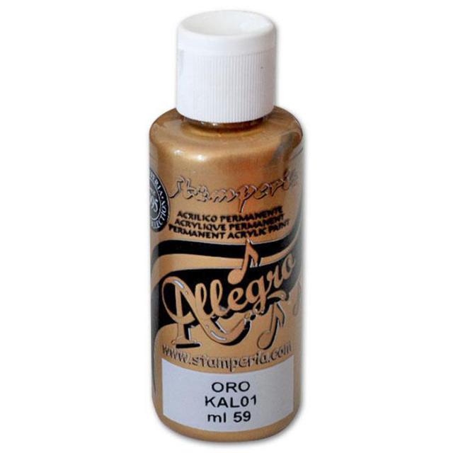 KAL01 Allegro Acrylic Paint Gold