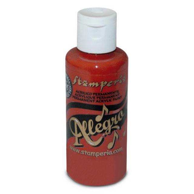 KAL38 Allegro Acrylic Paint Rosso Corallo