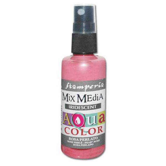 KAQ023 Aquacolor Spray Rosa Perlato Irrid