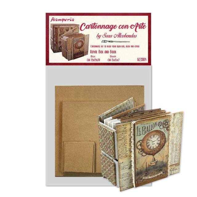 KCS004 Cartonnage Royal Box and Book