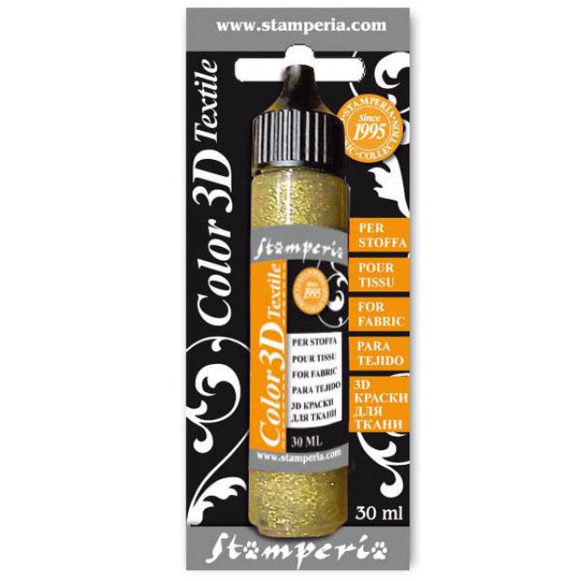 KE43A Color 3D Pen Textile Glitter Oro