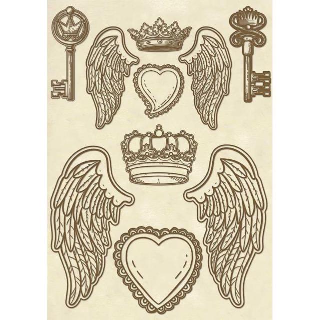 KLSP047 Wooden Frame A5 Wings