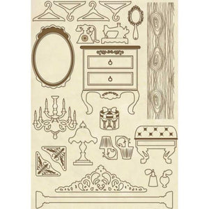 KLSP049 Wooden Frame A5 Furniture items