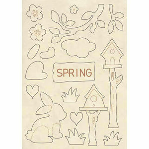 KLSP051 Wooden Frame A5 Spring