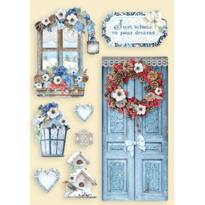 KLSP103 Wooden Frame A5 Winter Tales Door and Window