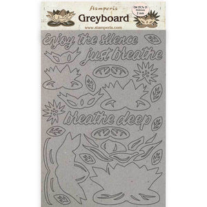 KLSPDA420 A4 Greyboard Amazonia Water Lily