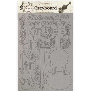 KLSPDA423 A4 Greyboard Passion Violin