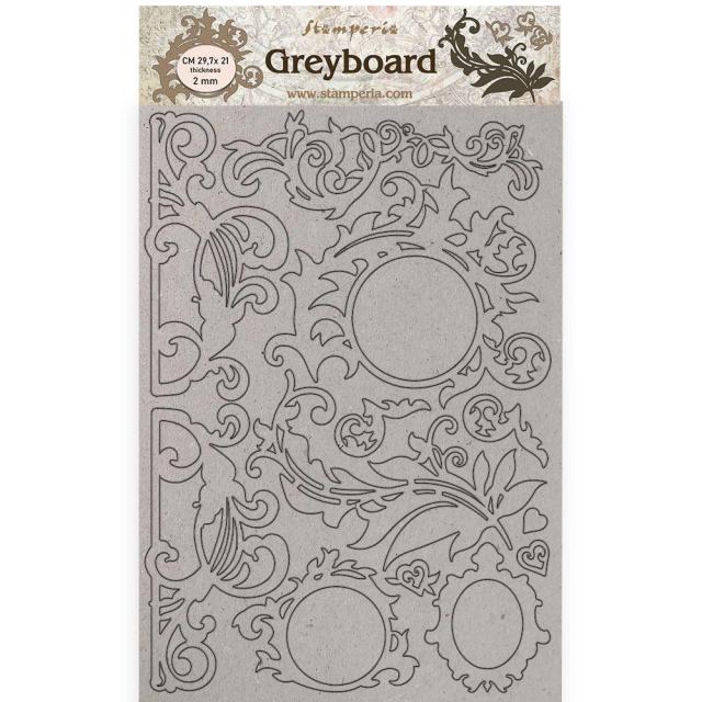 KLSPDA451 A4 Greyboard Casa Granada Decorations
