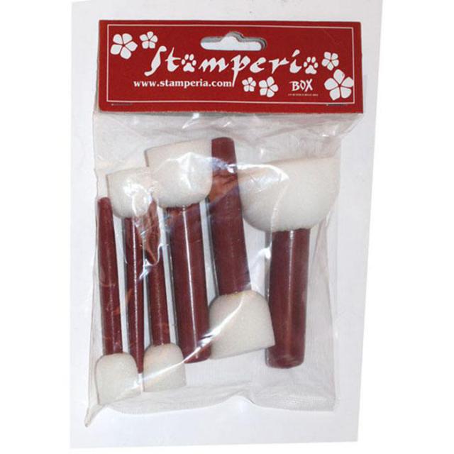 KRK03 Sponge Brushes PK/5 Assorted