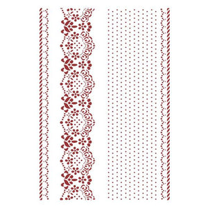 KSG492 Stencil G 21x29.7 Provence Borders