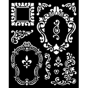 KSTD092 Thick Stencil 20x25 Alice Frames