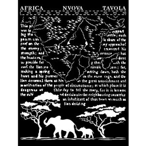 KSTD099 Thick Stencil 20x25 Savana Africa
