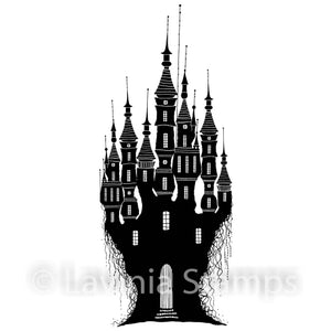 LAV533 Dragon Stone Castle 3.94x1.77"