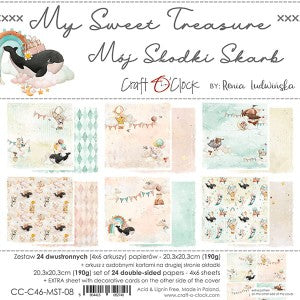My Sweet Treasure 8 x 8 Double Sided