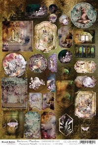 Ominous Marshes Cardboard Die Cuts 8x12