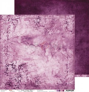 Basic Purple-Fuschia Mood #1  Double Sided 12 x 12