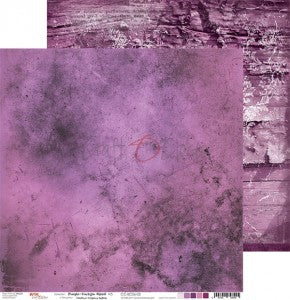 Basic Purple-Fuschia Mood #3  Double Sided 12 x 12
