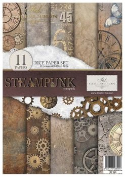 RP023 Rice Paper A4 ITD Se/11 Steampunk