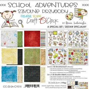 School Adventures 8 x 8 Double Sided