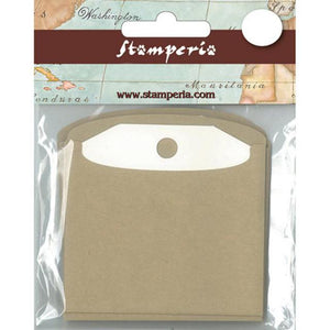 SBA57 Kraft Tag with Envelope
