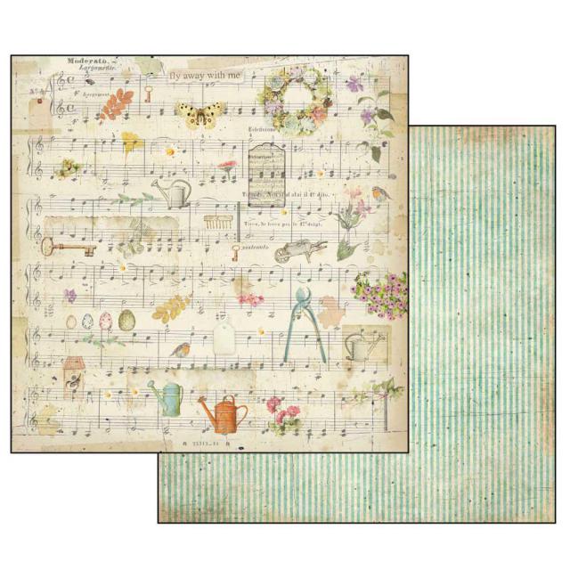 SBB556 Double Sided Single Sheet Score and Watering Can