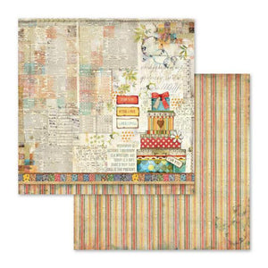 SBB571 Double Sided Single Sheet Patchwork Gift