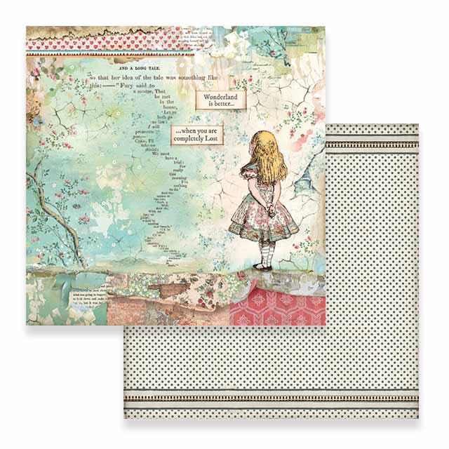 SBB582 Double Sided Single Sheet Alice