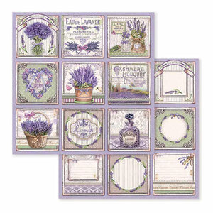 SBB593 Double Sided Single Sheet Provence Cards