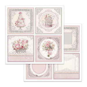 SBB626 Double Sided Single Sheet Wedding Cards