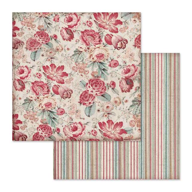 SBB648 Double Sided Single Sheet Wallpaper with Roses