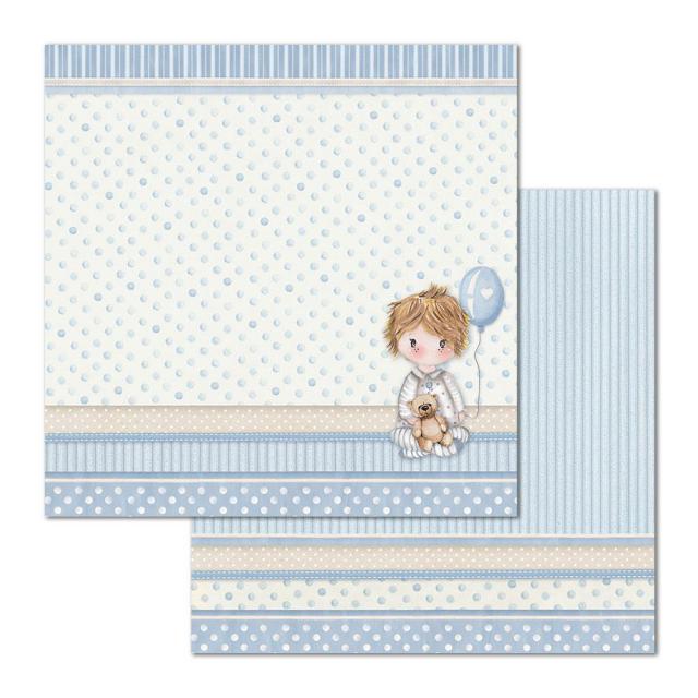 SBB684 Double Sided Single Sheet Little Boy Balloon