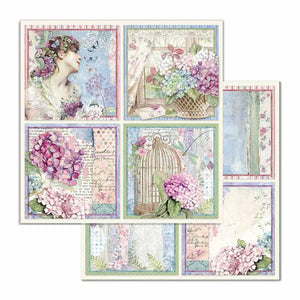 SBB697 Double Sided Single Sheet Four Cards