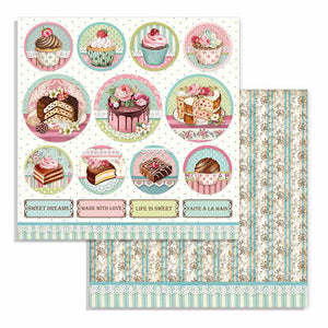 SBB737 Double Sided Single Sheet Mini Cake Rounds