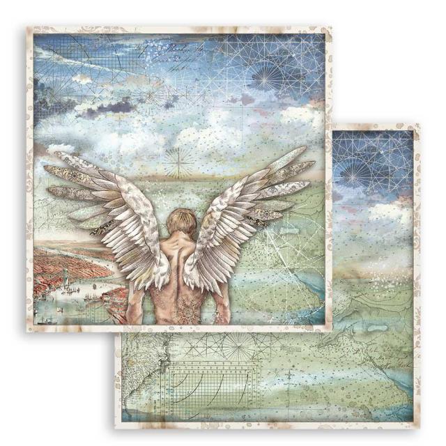 SBB749 Double Sided Single Sheet Sir Vagabond Wings