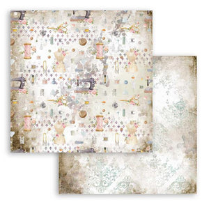 SBB791 Double Sided Single Sheet Romantic Threads Texture