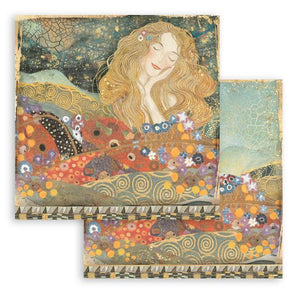SBB834 Double Sided Single Sheet Klimt from the Beethoven Frieze
