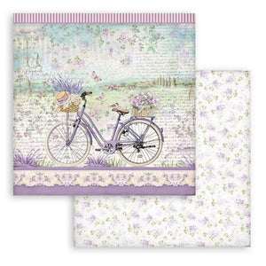 SBB851 Double Sided Single Sheet Provence Bicycle