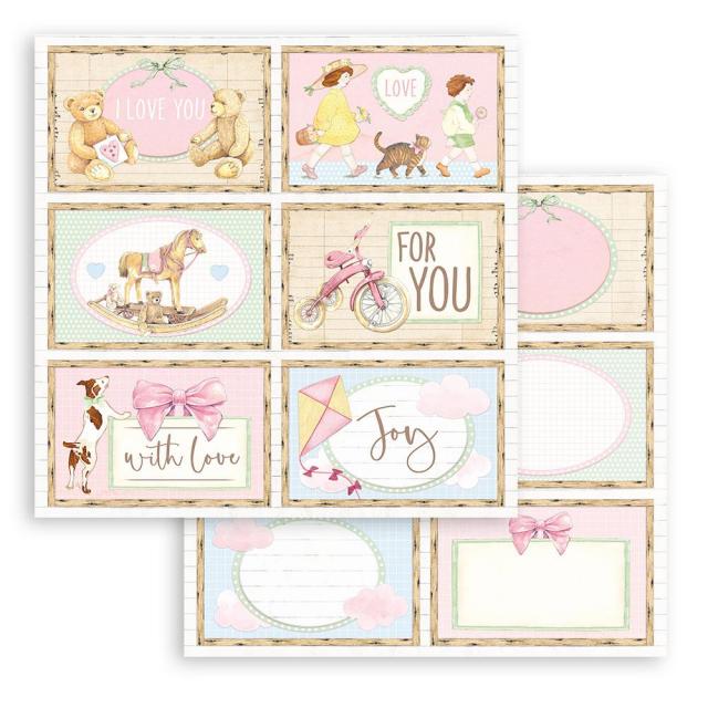 SBB856 Double Sided Single Sheet DayDream 6 Cards