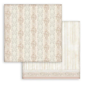 SBB874 Double Sided Single Sheet You and Me Striped Texture