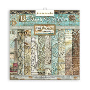 SBBL113 Paper Pad (12"x12") Sir Vagabond Aviator Backgrounds