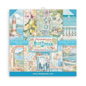 SBBL127 Paper Pad (12"x12") Blue Dream