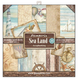 SBBL37 Paper Pad (12"x12") Sea Land