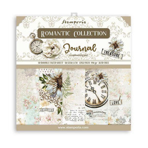 SBBL86 Paper Pad (12"x12") Romantic Journal