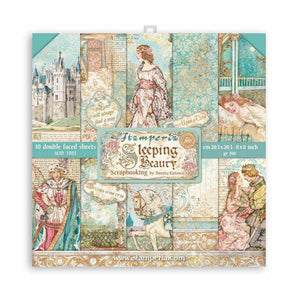 SBBS38 Paper Pad  (8"x8") Sleeping Beauty
