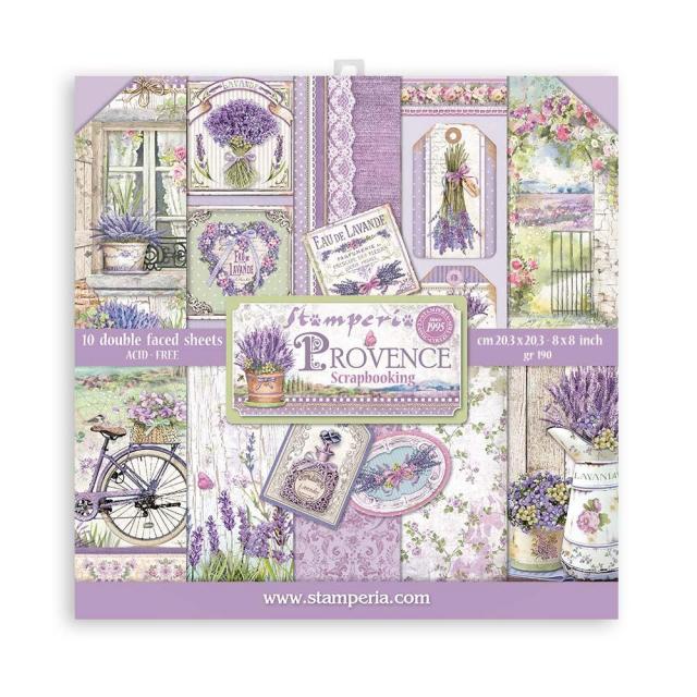 SBBS53 Paper Pad  (8"x8") Provence