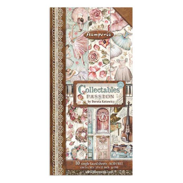 SBBV02 Paper Pad  (6"x12") Passion Collectibles